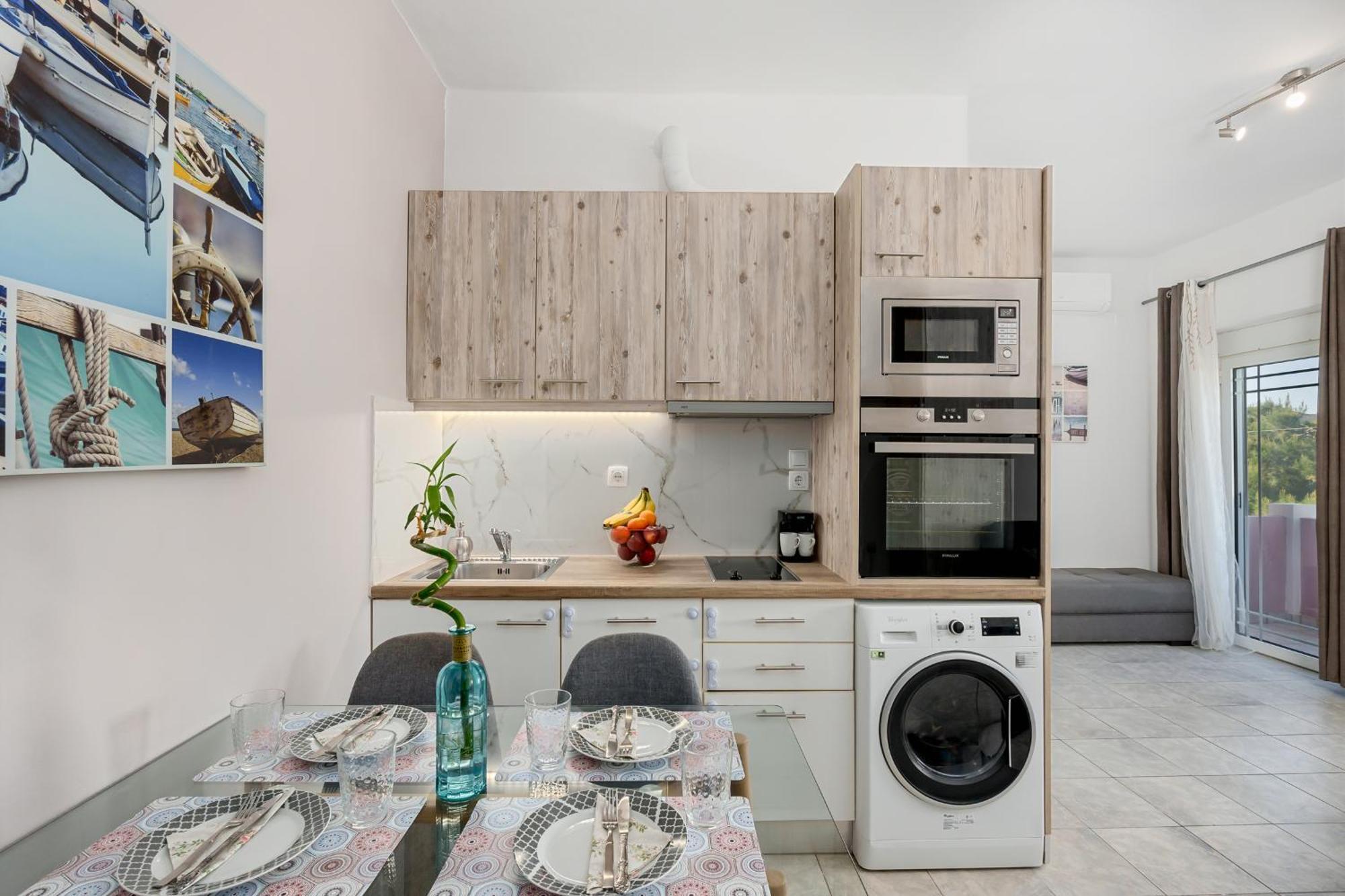 Agia Marina Nikos Apartments מראה חיצוני תמונה