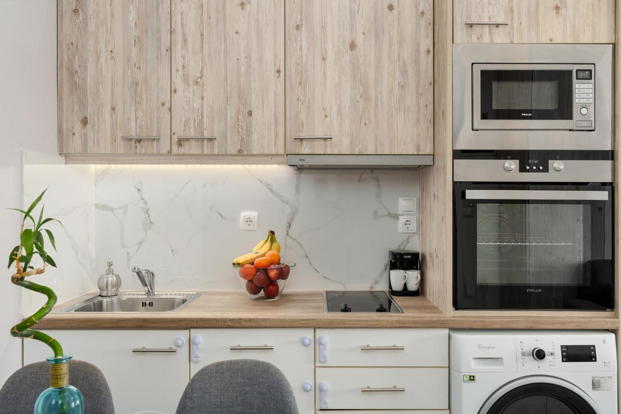 Agia Marina Nikos Apartments מראה חיצוני תמונה